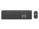 Logitech Signature Slim Combo MK950 for Business Wireless Keyboard + Mouse, US Int, Graphite