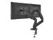 Up Up Premium Dual-Screen Monitor Arm 17-32'', VESA 75x75, 100x100, Matte Black