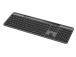Logitech Signature Slim Solar+ K980 Wireless Keyboard, RF Wireless+Bluetooth, US Int, Graphite