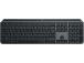 Logitech MX Keys S Wireless Keyboard, RF Wireless+Bluetooth, Illuminated, US Int, Graphite