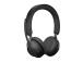 Jabra Evolve2 65 MS Stereo Wireless Headset, Bluetooth, USB-A, Black