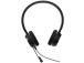 Jabra Evolve 20 UC Stereo Wired Headset, USB-C/A, Black