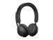 Jabra Evolve2 65 UC Stereo Headset Wireless Head-band Office/Call center USB Type-A Bluetooth Black
