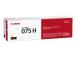 Canon CRG 075H Y (6366C002) Toner Cartridge, Yellow