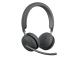 Logitech Zone Wireless 2 UC Wireless Headset, USB-C, USB-C Bluetooth receiver, Graphite