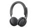 Logitech Zone Wireless 2 UC Wireless Headset, USB-C, USB-C Bluetooth receiver, Graphite