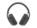 Logitech Zone Vibe Wireless MS Teams Wireless Headphones, USB-C Bluetooth receiver, Graphite