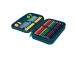 Double decker school pencil case with equipment CoolPack Jumper 2 Sunny Day