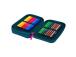 Double decker school pencil case with equipment CoolPack Jumper 2 Sunny Day