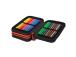 Triple decker pencil case with equipment CoolPack Jumper 3 Grey Ball