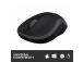 Logitech M185 Wireless Mouse, RF Wireless, 1000 DPI, Black/Grey