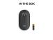 Logitech Pebble 2 M350s Wireless Mouse, RF Wireless + Bluetooth, 4000 DPI, Tonal Graphite