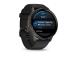 Garmin Venu 4 Smart Watch 45 mm Slate / Black Silicone Band