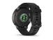 Garmin Venu 4 Smart Watch 45 mm Slate / Black Silicone Band