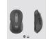 Logitech Signature M650 L Wireless Mouse RF Wireless + Bluetooth, 4000 DPI, Graphite