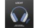 Logitech G435 LIGHTSPEED Wireless Gaming Headset, Bluetooth, Off White and Lilac