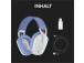 Logitech G435 LIGHTSPEED Wireless Gaming Headset, Bluetooth, Off White and Lilac
