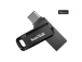 SanDisk Ultra Dual Drive Go USB Flash Drive 128GB, USB-C/USB-A 3.2 Gen 1, Black
