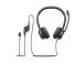 Logitech H390 Wired Headset, USB-C, Black