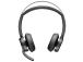 Poly Voyager Focus 2 Wireless Headset, Bluetooth, BT700 USB-C Adapter, USB-C/A Adapter, Black (SPEC)