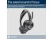 Poly Voyager Focus 2 MS Teams Wireless Headset, Bluetooth, USB-C/A Adapter, Charging stand, Black