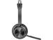 Poly Voyager Focus 2 MS Teams Wireless Headset, Bluetooth, USB-C/A Adapter, Charging stand, Black
