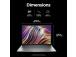 HP ZBook Power G11 Laptop 16'' WQXGA Ultra 7 155H 32GB 1TB SSD RTX 2000 Ada 8GB W11P