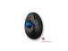 Kensington ProFit Ergo TB450 Trackball Wireless Mouse, RF Wireless + Bluetooth, 1600 DPI, Black/Blue
