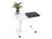Up Up Forseti Adjustable Height Table, White