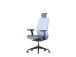 Up Up Athene ergonomic office chair Black, Grey + Blue fabric