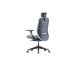 Up Up Athene ergonomic office chair Black, Grey + Blue fabric