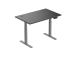 Adjustable Height Table Up Up Thor Gray, Table top M Black