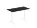 Adjustable Height Table Up Up Bjorn White, Table top L Black