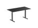 Adjustable Height Table Up Up Thor Black, Table top L Black