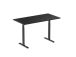 Adjustable Height Table Up Up Bjorn Black, Table top L Black