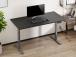 Adjustable Height Table Up Up Thor Gray, Table top L Black