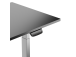 Adjustable Height Table Up Up Bjorn Gray, Table top L Black