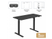 Height Adjustable Table Up Up Frigg Black
