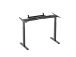 Adjustable Height Table Frame Up Up Bjorn, Black