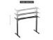 Adjustable Height Table Frame Up Up Bjorn, Black
