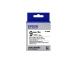 Epson LK-3WBW (C53S653007) Label Tape Cartridge, Strong Adhesive, Black on White 9mm, 9m