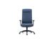 Up Up Ankara ergonomic office chair Black, Blue fabric