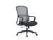 Up Up Darwin ergonomic office chair Black, Black fabric + Grey mesh