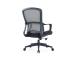 Up Up Darwin ergonomic office chair Black, Black fabric + Grey mesh