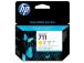 HP Ink No.711 Yellow tri-pack (CZ136A)