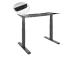 Adjustable Height Table Frame Up Up Thor, Black (SPEC)