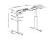 Adjustable Height Table Frame Up Up Thor, Black (SPEC)
