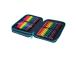 Double decker school pencil case with equipment Coolpack Jumper XL Wishes