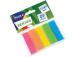 Paper-index  Forpus, 12x44mm, Assorti, Plastic (5x25)
