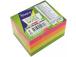 Sticky notes Forpus, Neon, 50x40mm, assorted, cube (1x320)